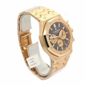 Additional view of Royal Oak Black 26331OR.OO.1220OR.02 | Pink Gold
