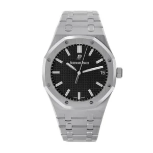 Royal Oak Black 15500ST.OO.1220ST.03 | Steel / Silver
