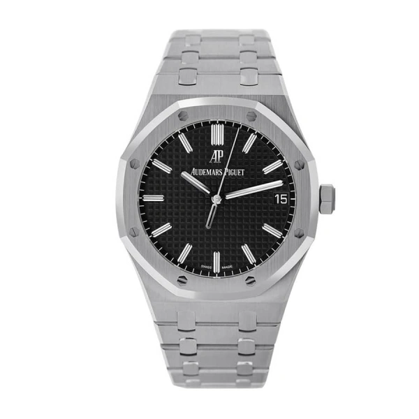 Royal Oak Black 15500ST.OO.1220ST.03 | Steel / Silver