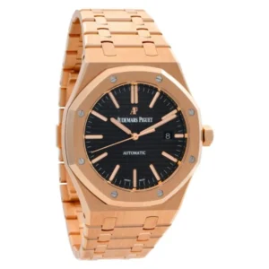 Additional view of Royal Oak Black 15400OR.OO.1220OR.01 | Rose Gold