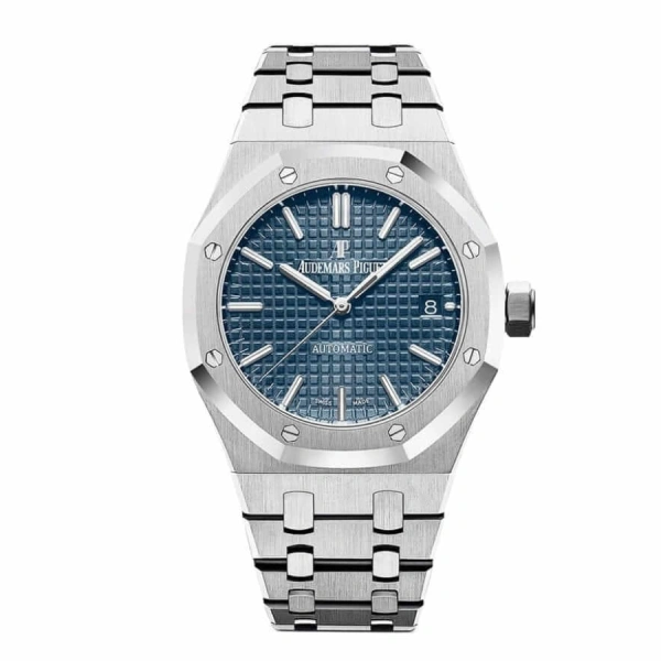 Royal Oak Blue 15450ST.OO.1256ST.03 | Steel / Silver