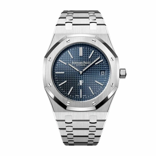Royal Oak Blue 15202ST.OO.1240ST.01 | Steel / Silver