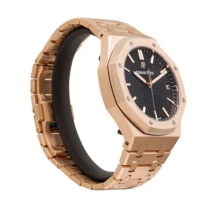 Additional view of Royal Oak Black 15500OR.OO.1220OR.01 | Pink Gold