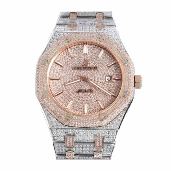 Royal Oak Diamond, Rose Gold 15400SR.OO.1220SR.01 | Steel & Rose Gold & Diamond