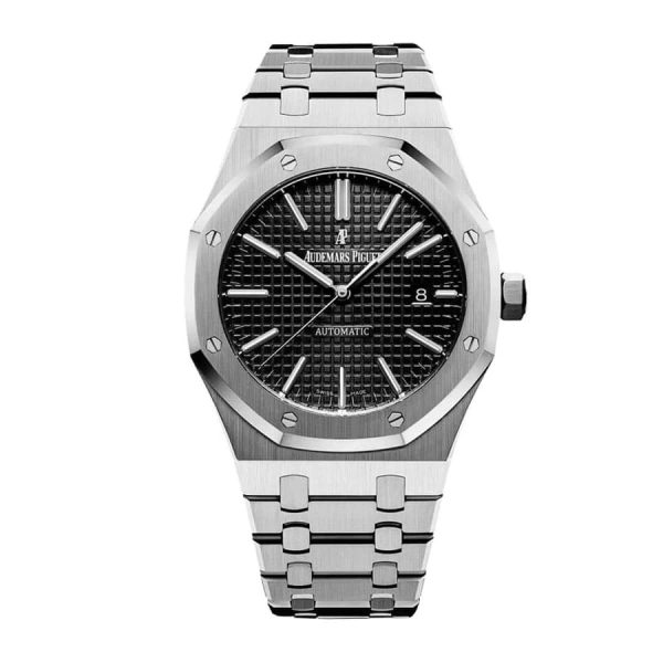Royal Oak Black 15400ST.OO.1220ST.01 | Steel / Silver