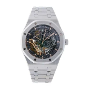 Royal Oak Skeleton 15407ST.OO.1220ST.01 | Steel / Silver