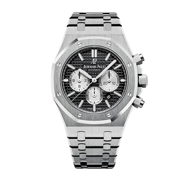 Royal Oak Black 26331ST.OO.1220ST.02 | Steel / Silver