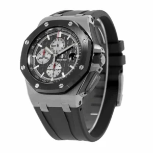 Additional view of Royal Oak Black 26401RO.OO.A002CA.01 | Steel / Silver, Black