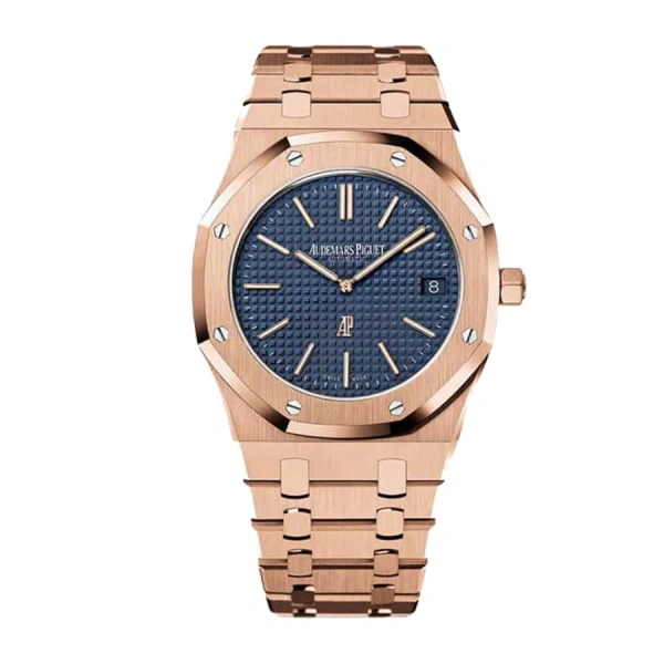 Royal Oak Blue 15202OR.OO.1240OR.01 | Rose Gold