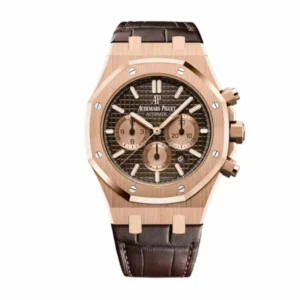 Royal Oak Brown 26331OR.OO.D821CR.01 | Brown, Rose Gold
