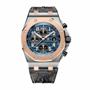 Royal Oak Black 26471SR.OO.D101CR.01 | Black, Steel & Rose gold