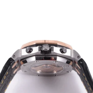Additional view of Royal Oak Black 26471SR.OO.D101CR.01 | Black, Steel & Rose gold