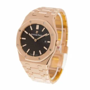 Additional view of Royal Oak Brown 67650OR.OO.1261OR.01 | Pink Gold