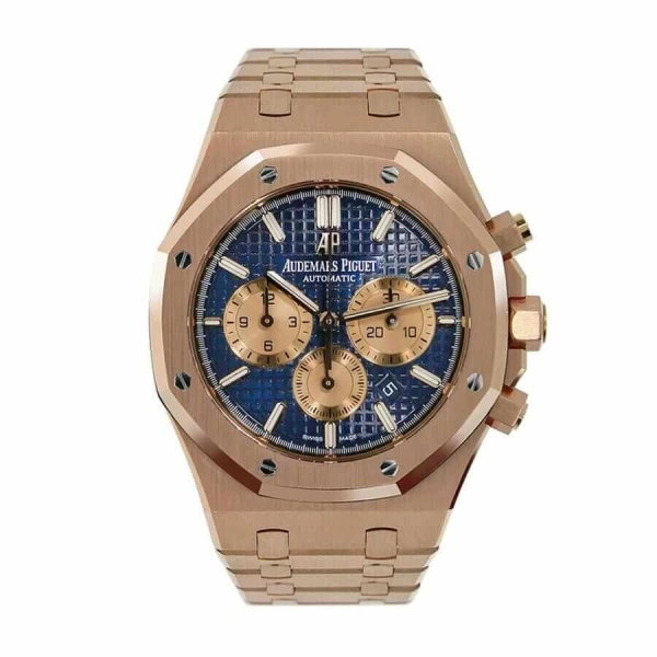 Royal Oak Gold, Blue 26331OR.OO.1220OR.01 | Rose Gold
