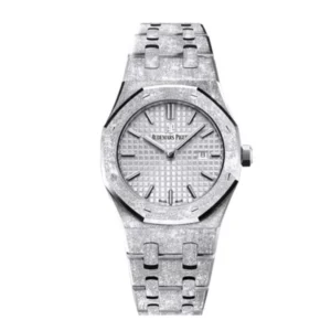 Royal Oak Silver, Grey 67653BC.GG.1263BC.01 | Steel & White gold