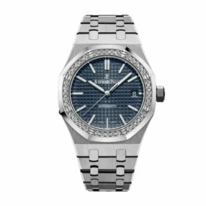 Royal Oak Blue 15451ST.ZZ.1256ST.03 | Steel / Silver, Diamond