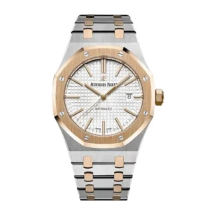 Royal Oak White 15400SR.OO.1220SR.01 44MM | Steel & Rose gold