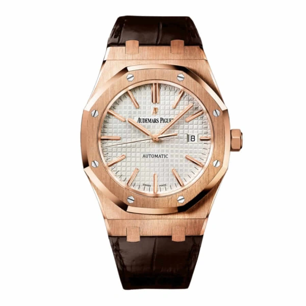 Royal Oak White, Silver 15400OR.OO.D088CR.01 | Brown, Rose Gold