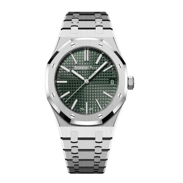 Royal Oak Green 15510ST.OO.1320ST.04 | Steel / Silver