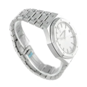 Additional view of Royal Oak White, Silver 15510ST.OO.1320ST.03 | Steel / Silver