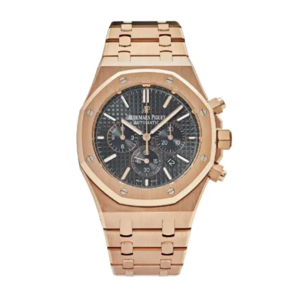 Royal Oak Black 26320OR.OO.D002CR.01 | Rose Gold