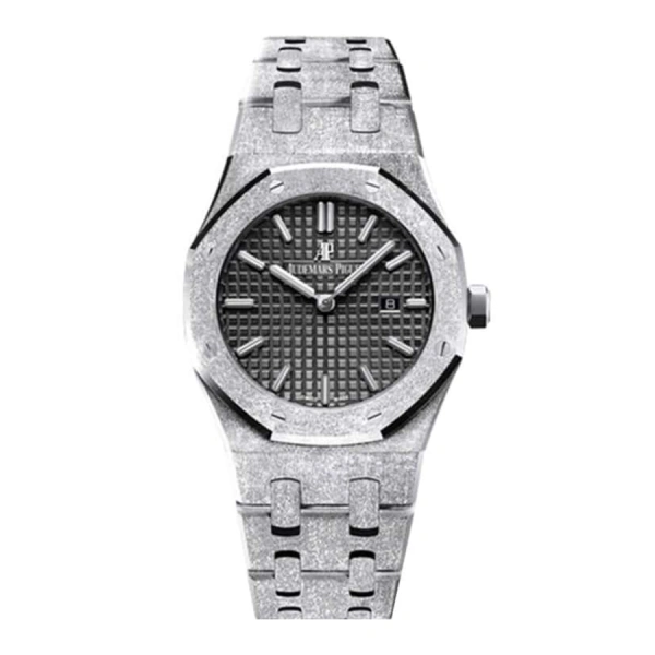 Royal Oak Black 67653BC.GG.1263BC.02 | Steel & White gold