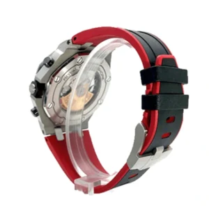 Additional view of Royal Oak Offshore Black 26470SO.OO.A002CA.01 | Black, Red, Steel / Silver