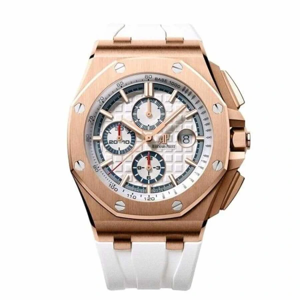Royal Oak Offshore White 26408OR.OO.A010CA.01 | Pink Gold, White
