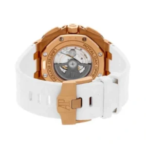Additional view of Royal Oak Offshore White 26408OR.OO.A010CA.01 | Pink Gold, White