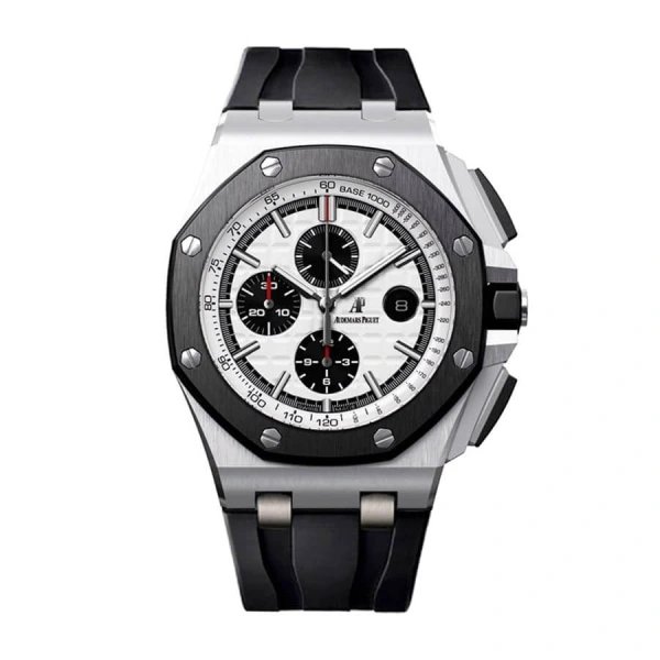 Royal Oak Offshore Black, Silver 26400SO.OO.A002CA.01 | Black, Steel & White gold