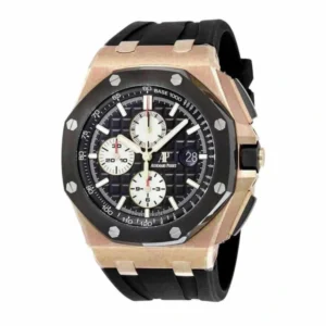 Additional view of Royal Oak Offshore Black 26401RO.OO.A002CA.01 | Steel & Pink Gold, Black
