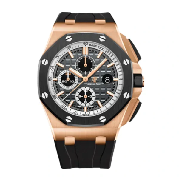 Royal Oak Offshore Grey 26416RO.OO.A002CA.01 | Rose Gold, Black