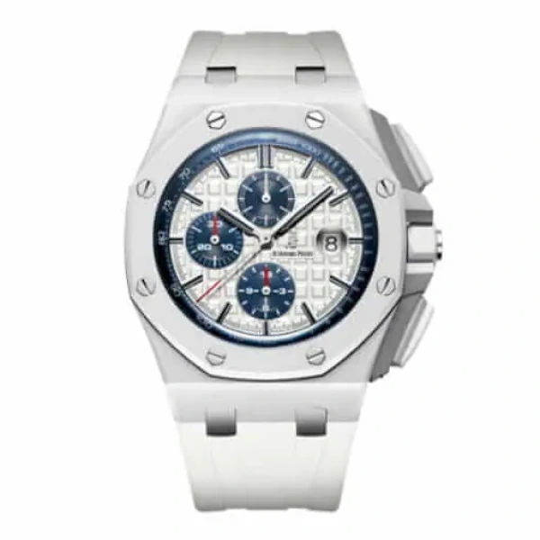 Royal Oak Offshore Silver, White 26402CB.OO.A010CA.01 | Steel / Silver, White