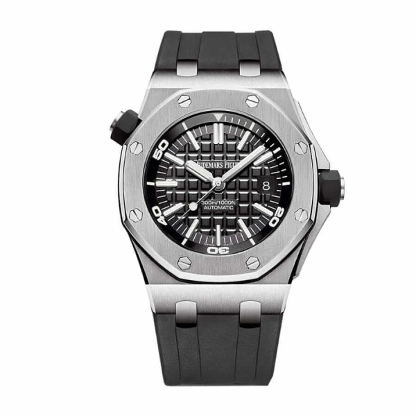 Royal Oak Offshore Black 15710ST.OO.A002CA.01 | Steel & White gold, Black