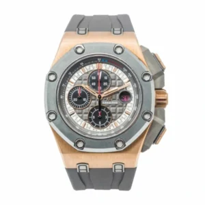 Royal Oak Offshore Grey, Carbon 26568OM.OO.A004CA.01 | Dark Grey, Rose Gold