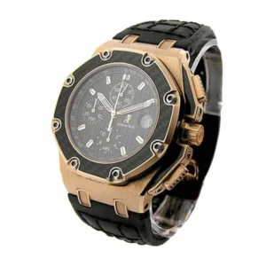 Additional view of Royal Oak Offshore Black 26030RO.OO.D001IN.01 | Black, Rose Gold