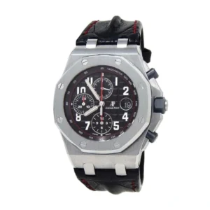 Additional view of Royal Oak Offshore Black, Red 26470ST.OO.A101CR.01 | Black, Steel / Silver, Red
