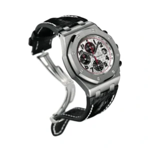 Additional view of Royal Oak Offshore Silver, White 26170ST.OO.D101CR.02 | Black, Steel / Silver