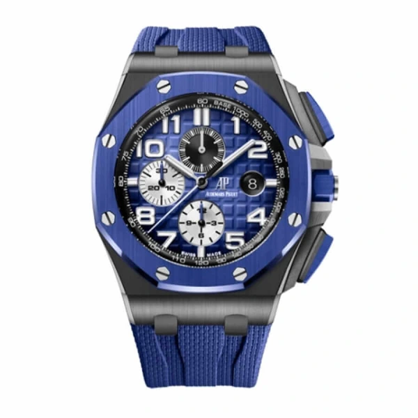 Royal Oak Offshore Blue, Black 26405CE.OO.A030CA.01 | Steel / Silver