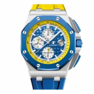 Royal Oak Offshore Blue, Yellow 26400SO.OO.A057CA.01 | Steel / Silver