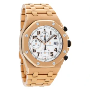 Additional view of Royal Oak Offshore White, Silver 26170ST.OO.D101CR.02 | Rose Gold