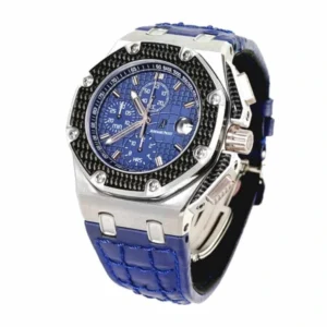 Additional view of Royal Oak Offshore Blue 26030PO.OO.D021IN.01 | Blue, steel & Titanium