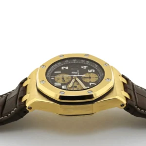 Additional view of Royal Oak Offshore Brown 26007BA.OO.D088CR.01 | Brown, Rose Gold