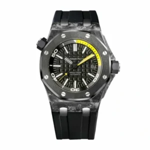 Royal Oak Offshore Black 15706AU.OO.A002CA.01 | Black, steel & Titanium