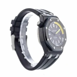 Additional view of Royal Oak Offshore Black 15706AU.OO.A002CA.01 | Black, steel & Titanium