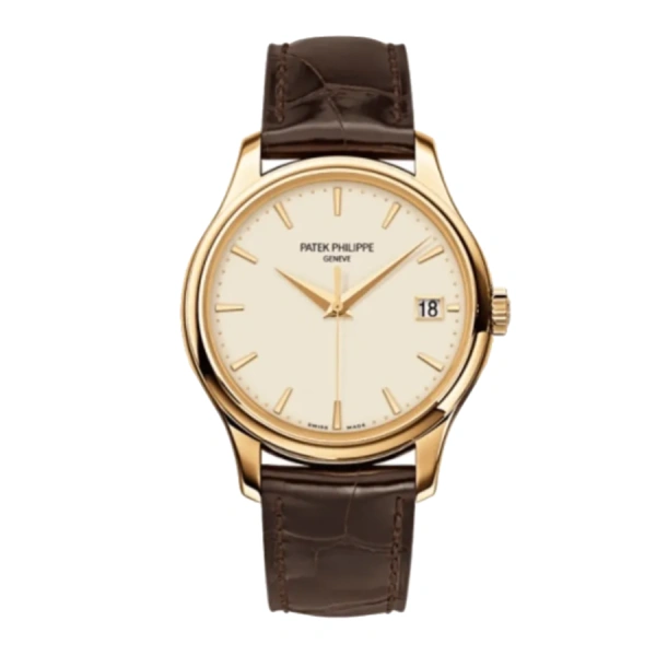 Patek Philippe Calatrava White 5227J-001 | Brown, Rose Gold