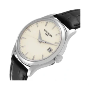 Additional view of Patek Philippe Calatrava White 5227 | Black, Steel & White gold