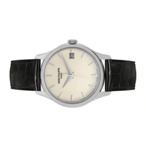 Additional view of Patek Philippe Calatrava White 5227 | Black, Steel & White gold