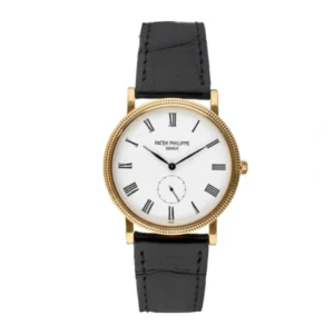 Patek Philippe Calatrava White 5296G-010 | Black, Rose Gold