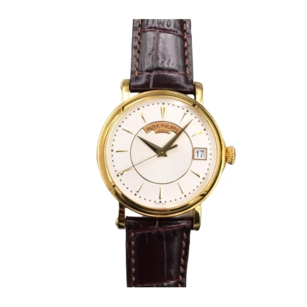 Patek Philippe Calatrava White 5153R-001 | Brown, Rose Gold